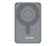 Verbatim Charge 'n' Go 2C Magnetic Wireless Charging 5000mAh Grey - 1484100 - zdjęcie 2